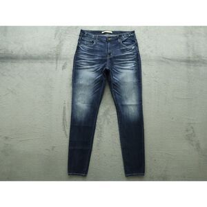 Big Star Jeans Women's Size 30R Blue Mid-Rise Liv Skinny 32" Inseam Distressed